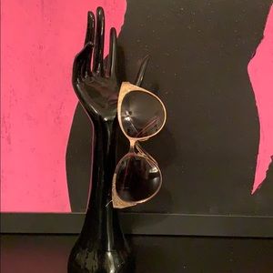 Kate spade gold glitter sunglasses